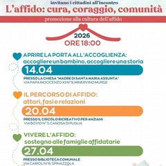 “L’affido: cura, coraggio, comunità”: il ciclo di incontri del Centro Servizi Famiglie