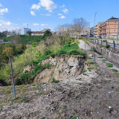 S.P.54, sopralluogo del sindaco Patruno