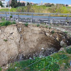 S.P.54, sopralluogo del sindaco Patruno