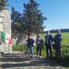 Commemorazione al Sacrario di Murgetta Rossi