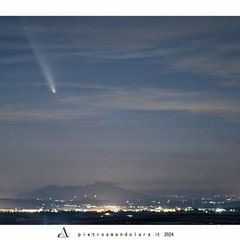 La "cometa del secolo" brilla nel cielo di Spinazzola