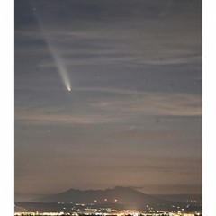 La "cometa del secolo" brilla nel cielo di Spinazzola