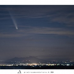 La "cometa del secolo" brilla nel cielo di Spinazzola