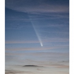 La "cometa del secolo" brilla nel cielo di Spinazzola