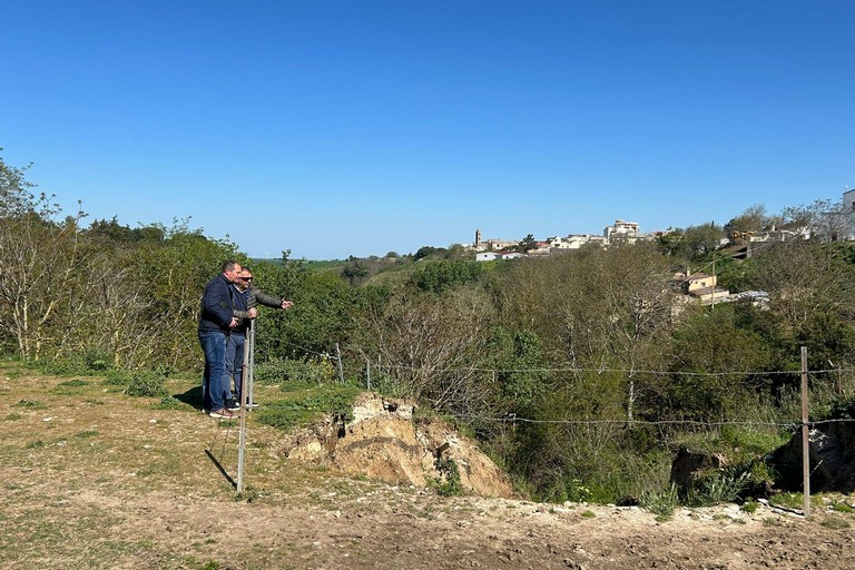 S.P.54, sopralluogo del Sindaco