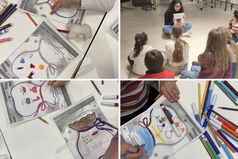 “Di cosa è fatto un abbraccio”: a Spinazzola un laboratorio artistico e letture animate