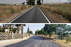 Proseguono i lavori del manto stradale a Spinazzola