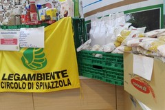 La spesa solidale di Legambiente per le famiglie di Spinazzola
