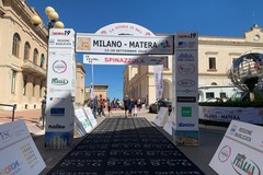 La pedalata culturale da Milano a Matera ha fatto  tappa a Spinazzola