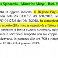 Di Bari (M5S):  "Potenziamento del trasporto su gomma per la tratta Spinazzola-Minervino-Bari "