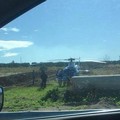 Operazione dei Carabinieri, impegnato elicottero