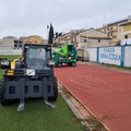 Via ai lavori di adeguamento del campo sportivo  "Alen Fasciano " di Spinazzola