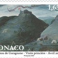 Alberto di Monaco in Puglia, due francobolli commemorativi