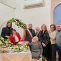 L'abbraccio della città di Spinazzola a Gina, 105 anni d'età