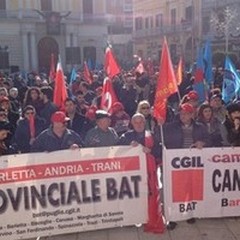 Sciopero generale del 12 dicembre, nella Bat manifestazione a Canosa di Puglia