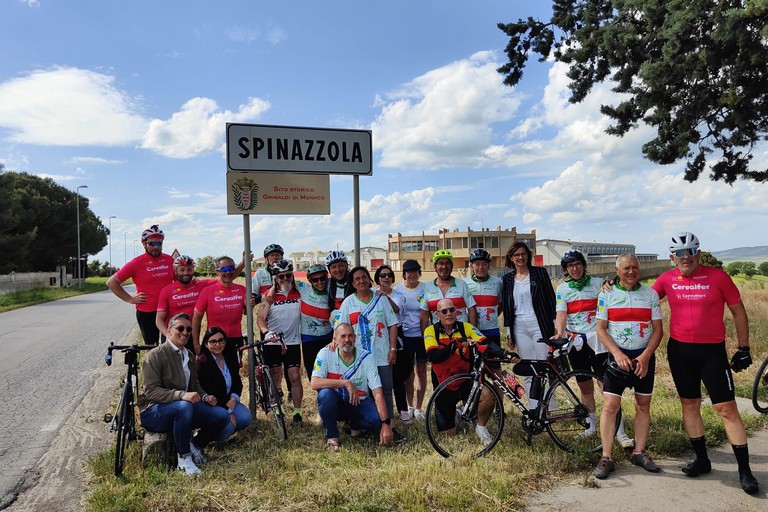 Ciclisti a Spinazzola
