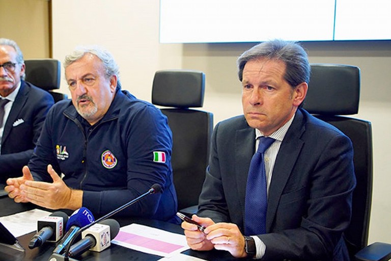 Vito Montanaro e Michele Emiliano