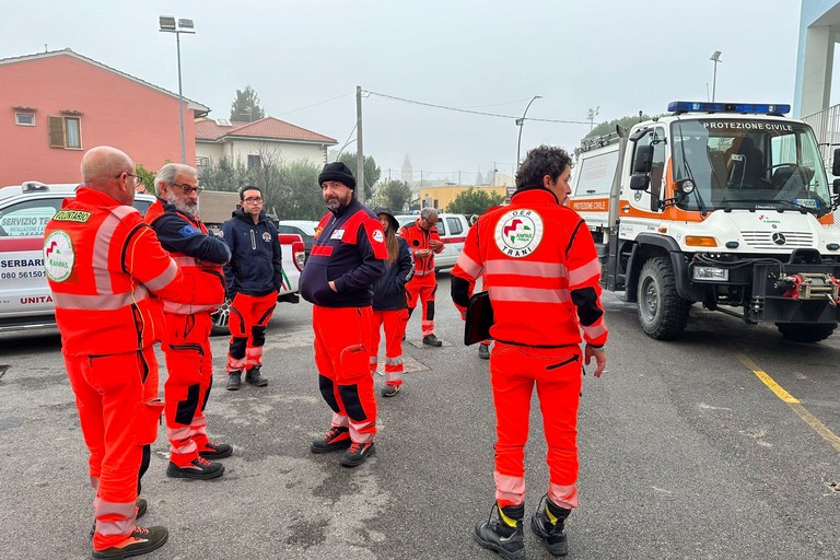 Verso l'emergenza in Toscana i volontari dalla Puglia