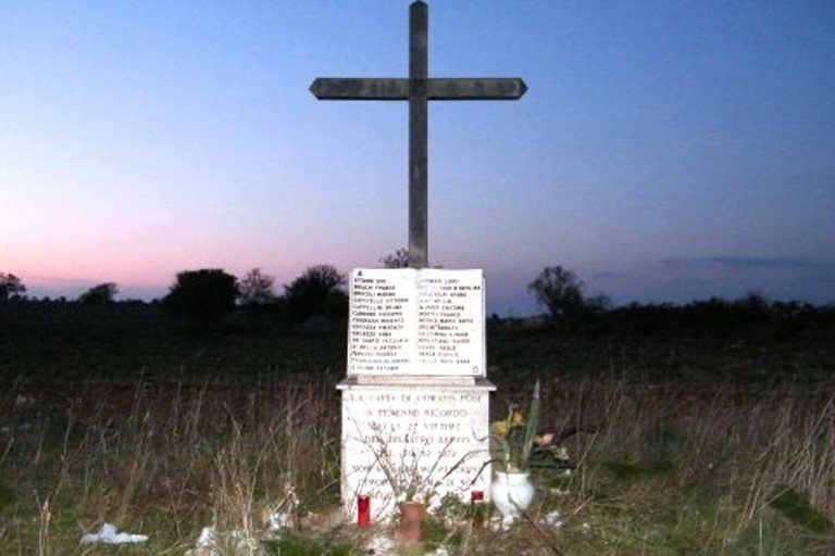 Lapide incidente aereo Corato-Poggiorsini