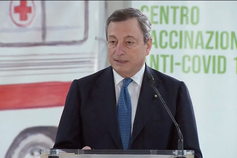 Premier Mario Draghi