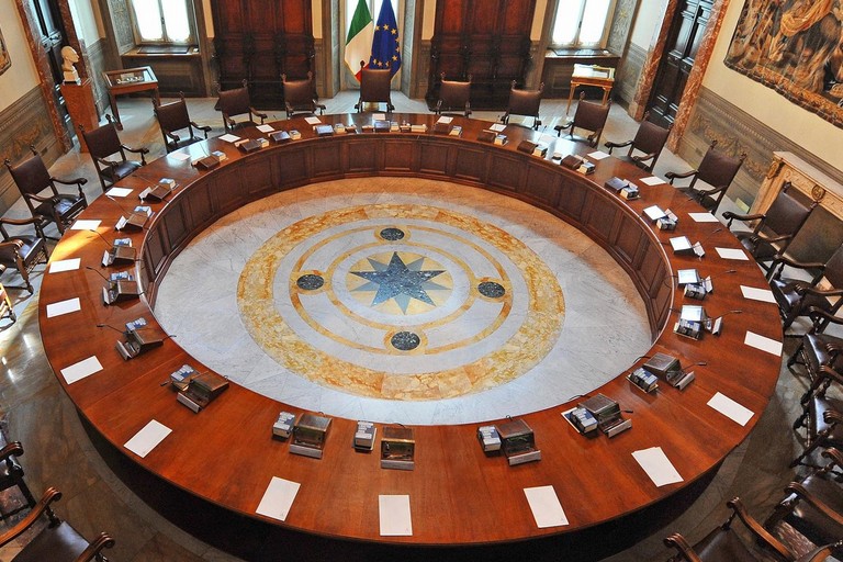 Sala del Consiglio dei Ministri